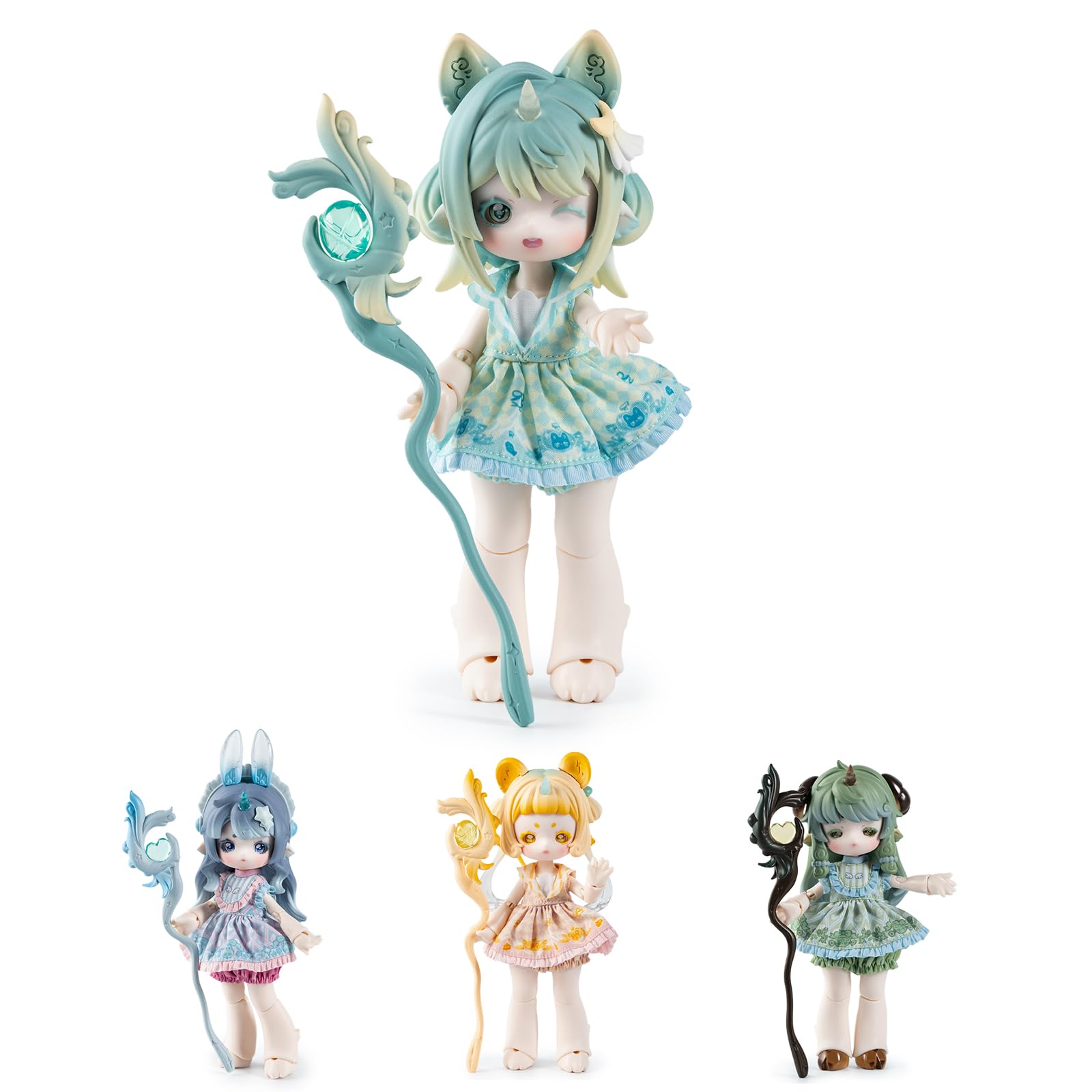 Antu Cute Beast Magic Series Single Box (Contains 1 Figure), 1/12